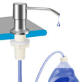 Brushed Nickel Sink Mount Soap Dispenser