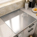 Large Stainless Steel Chopping Board With Back Lip